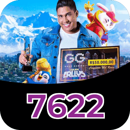 Fluxo de download do app 7622 — referência visual